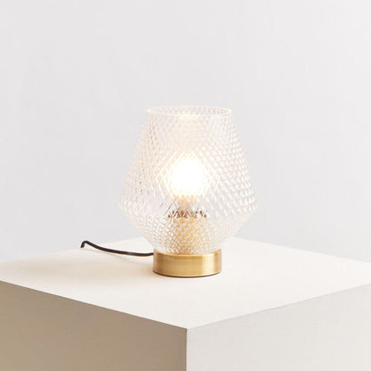 Noble Clear Glass Table Lamp