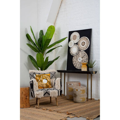 Modello Natural And black Paper Design Wall Art