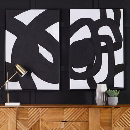 Astratto Set Of Two Abstract Wall Art