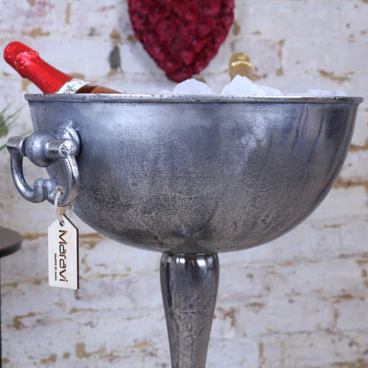 Tumbani Floor Standing Champagne Ice Bucket Tub