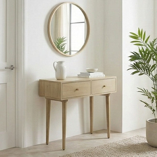 Minimalist Mango Oslo Console, Dressing Table, and Desk